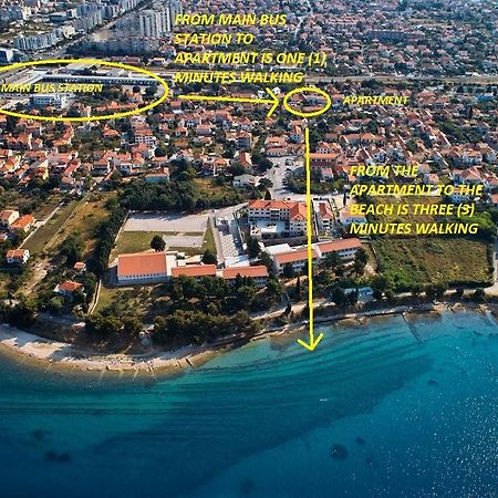 Apartment Near Center,Beach,Bus +Free Parking Ζαντάρ Εξωτερικό φωτογραφία
